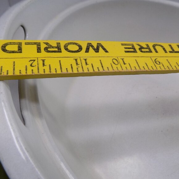 Rare MCM COPCO Denmark 4 qt Iron Enamelware Roaster Dutch Oven Pot Michael Lax - Picture 6 of 12